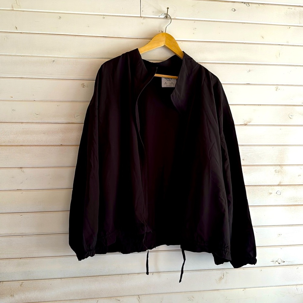 Bomber crop jacket
